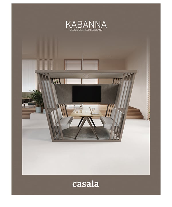 casala kabanna room-in-room workpod cover brochure